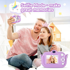 MAVOKIS camera includes stickers and frames to boost creativity.