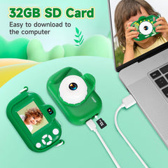 MAVOKIS kids camera zoom function, close-up details at little hands' reach.