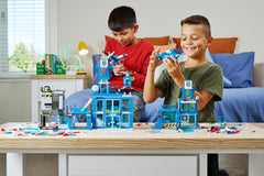 Max Build More 822+ piece set supports creative building and open-ended play
