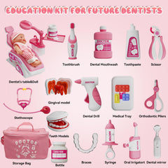 Max and Deril Toy Doctor Kit operating-lamp image adds authentic lighting for classroom-like demonstrations.
