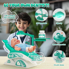 Max & Deril stethoscope enables heartbeat role play in toy doctor kit