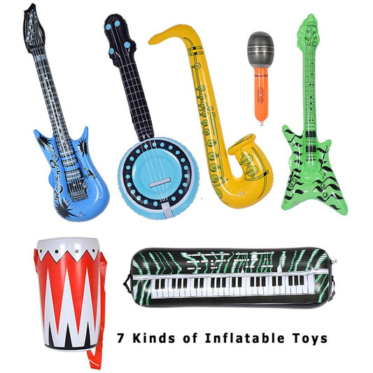 Max Fun inflatable saxophone adds colorful stage vibe to any event