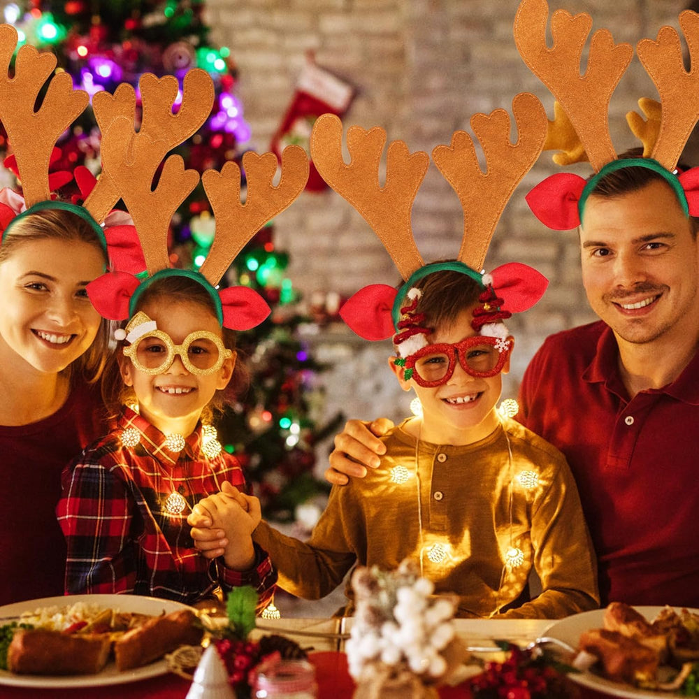 Max Fun Reindeer Antlers Headband, durable and ASTM/CPC approved for safe holiday play.