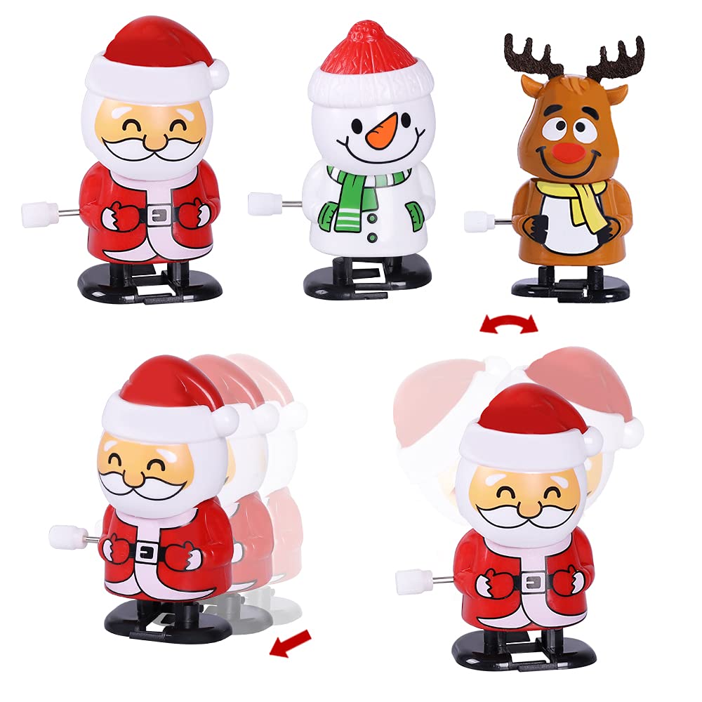 Max Fun wind-up elf toy delivers quick motion for classroom prizes and games.