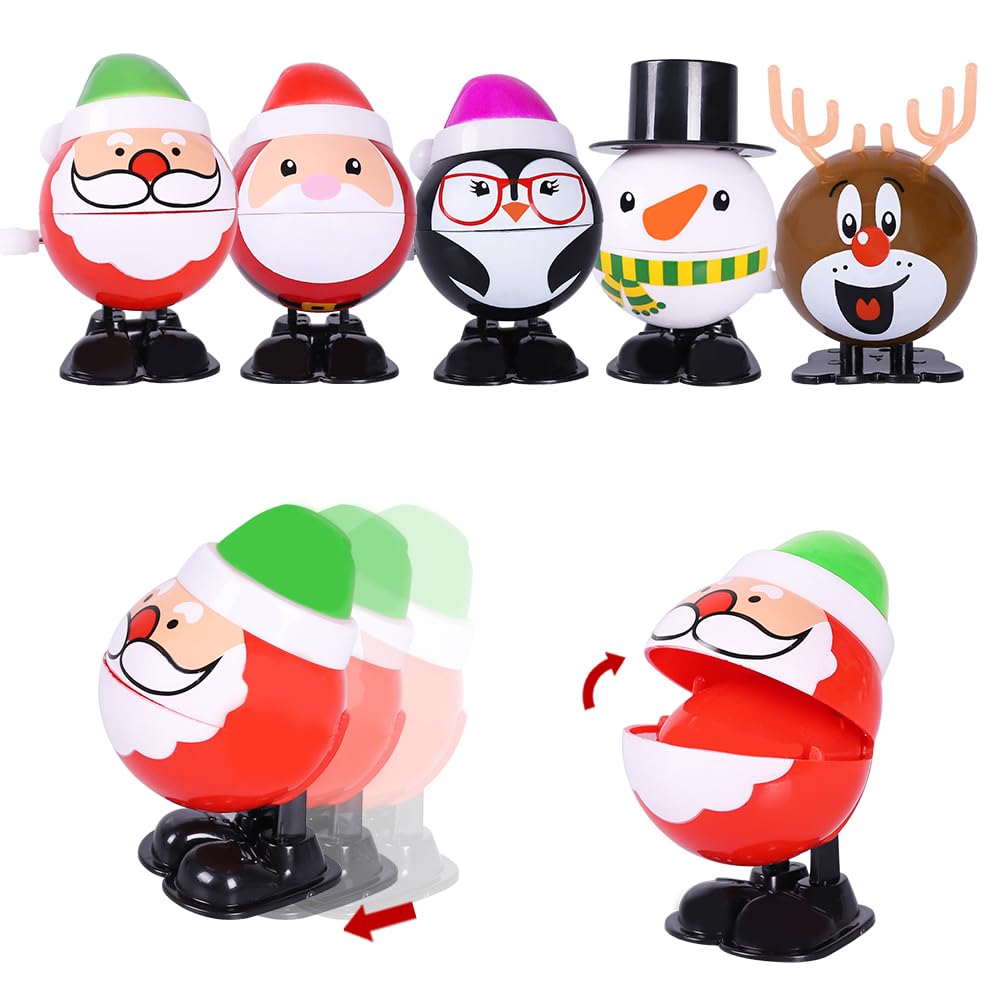 Max Fun wind-up gingerbread figure spins during gift exchanges for fun.