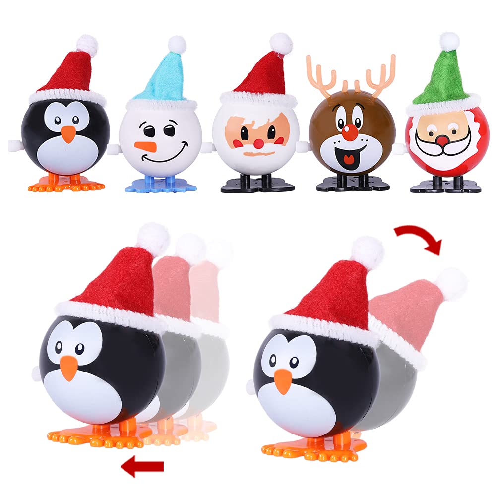 Max Fun wind up snowman toy for winter celebrations and activities