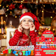 Max Fun stocking stamp perfect for tags, bags, and kids' crafts