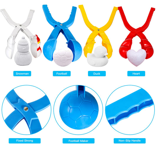 Max Fun snowball maker in duck shape for fun battles.
