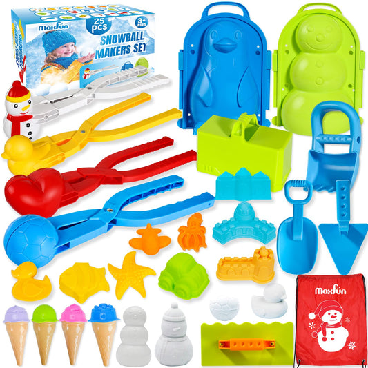 Max Fun snowball maker with multi shapes for quick, round snowballs.