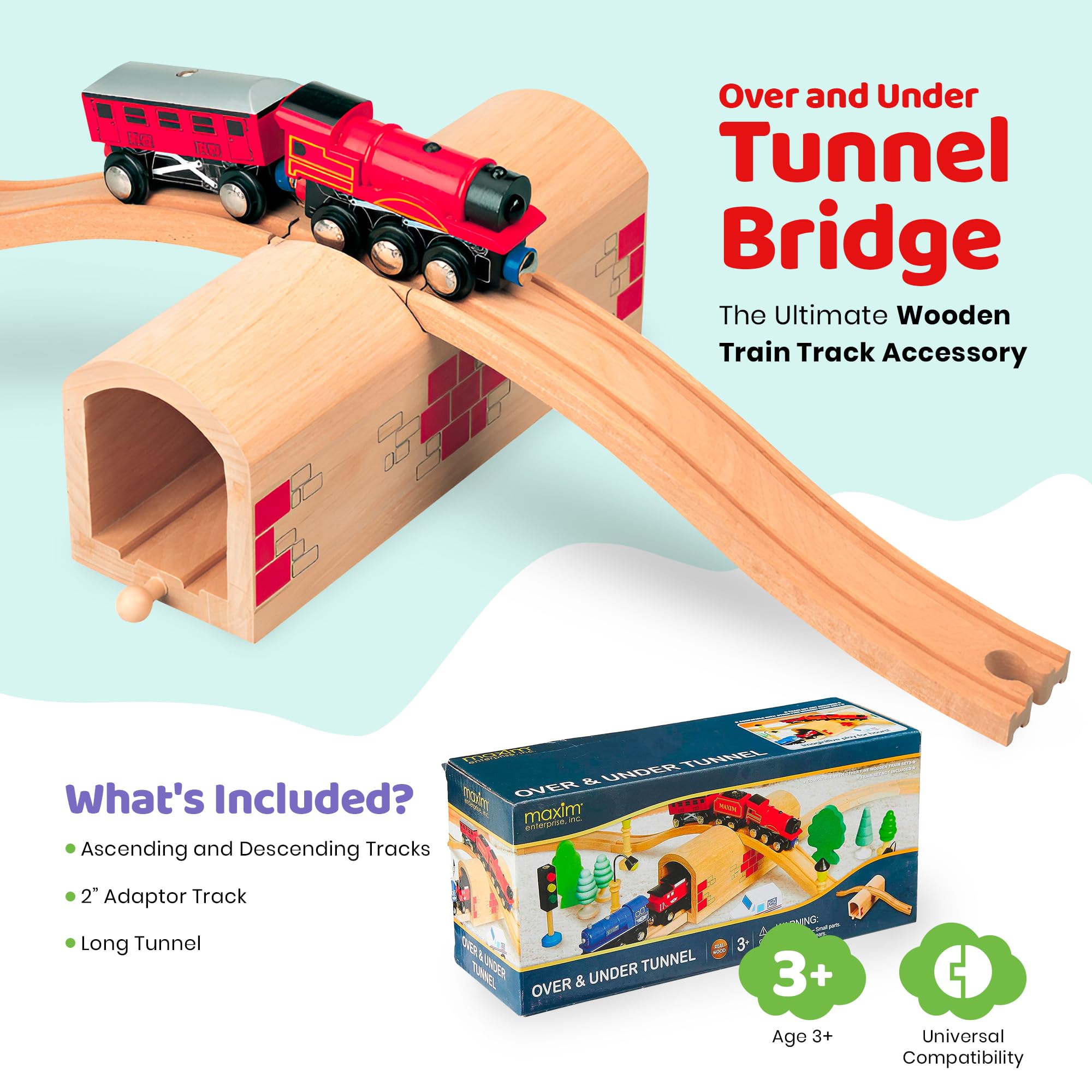 Maxim Enterprise universal compatibility with Thomas and BRIO wooden railways
