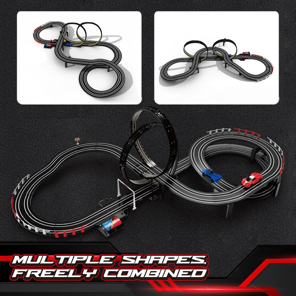 Maxiryx Slot Track Set lap counter display tracks race progress