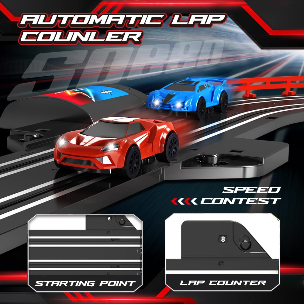 Maxiryx Slot Track Set overpasses for dynamic track layouts