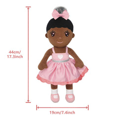 Maxshop Plush Dolls face close-up shows soft fabric and friendly expression
