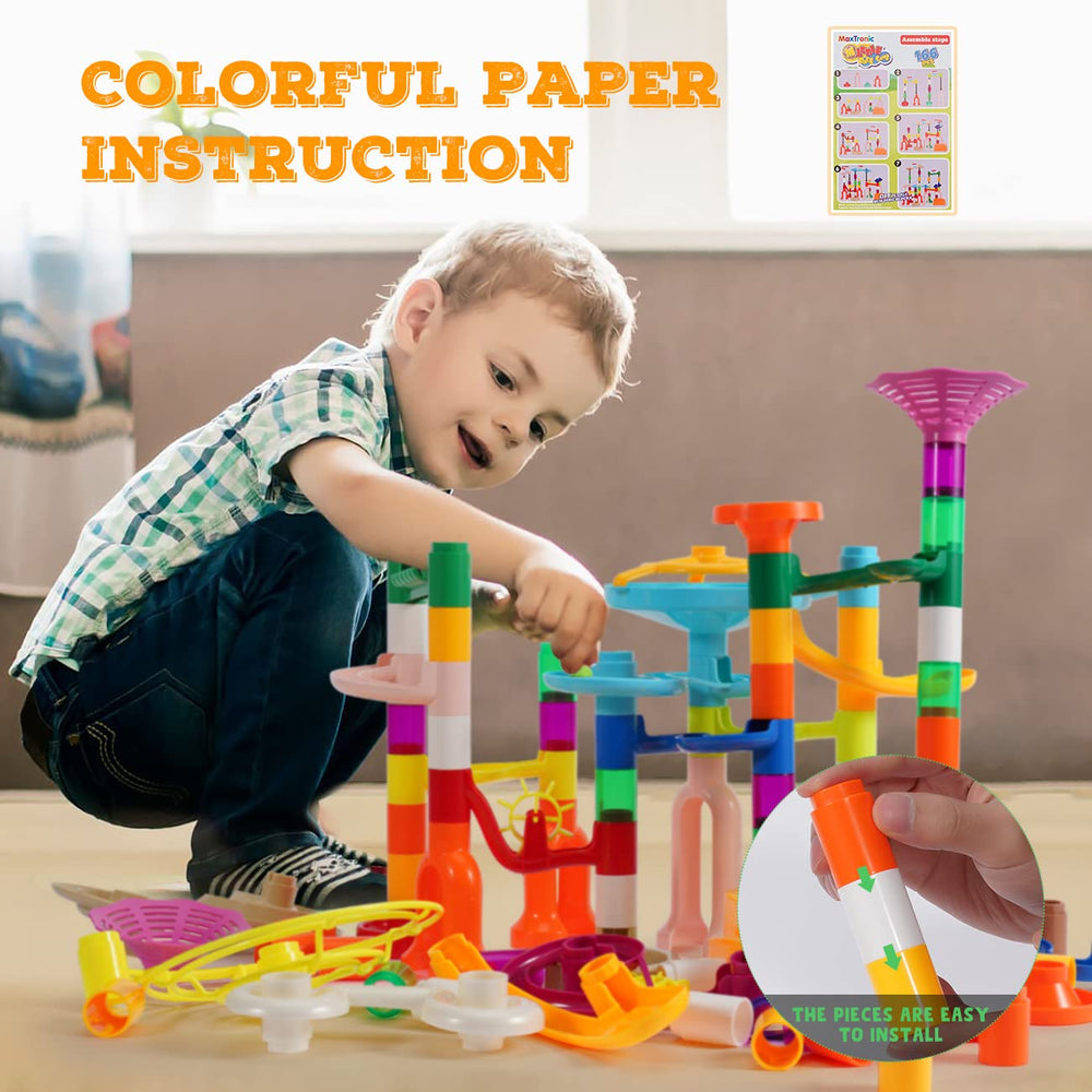 MaxTronic packaging highlights colors and parts, perfect for gift-ready setup