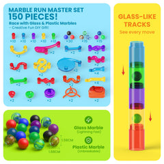 MaxTronic Marble Run top view highlighting track layout and visibility