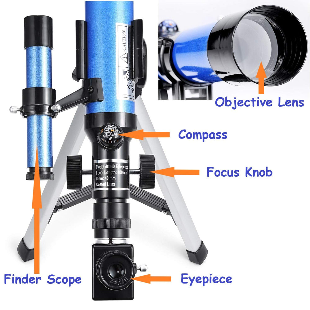 MaxUSee finder scope enabling quick object targeting
