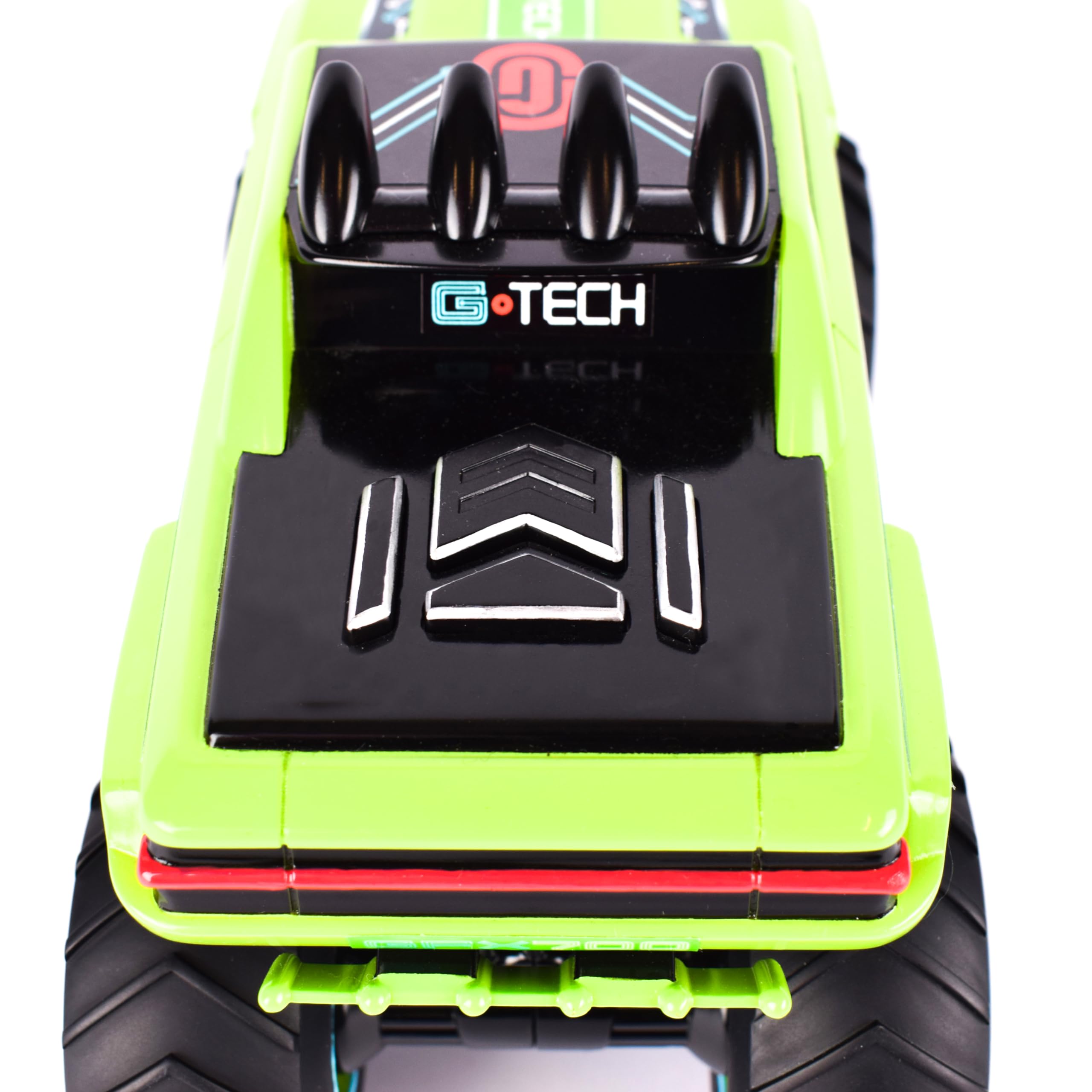 Maxx Action monster truck durable design withstands rough pretend adventures for hours of fun.