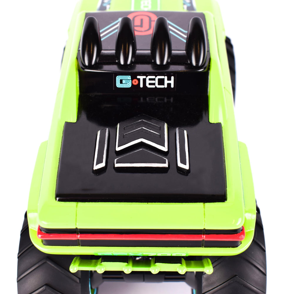 Maxx Action monster truck durable design withstands rough pretend adventures for hours of fun.