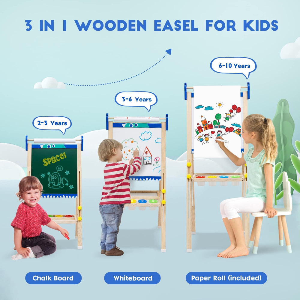 Maycoly kids easel sturdy base for stable play