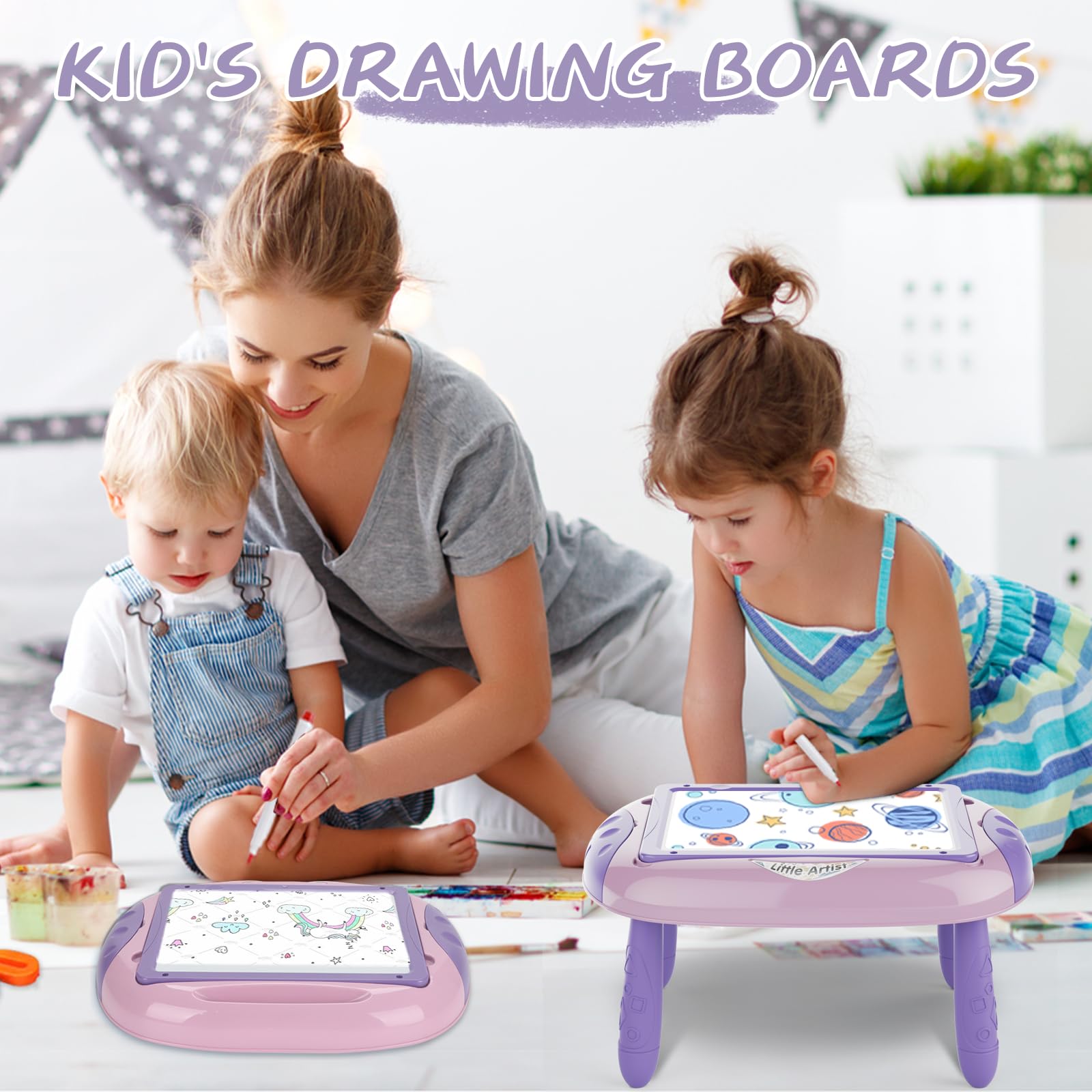 MAYESAR drawing board with detachable legs for flexible, portable use.
