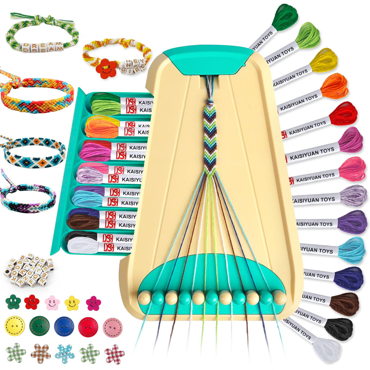 Maynacs bracelet maker setup for easy at-home crafting sessions