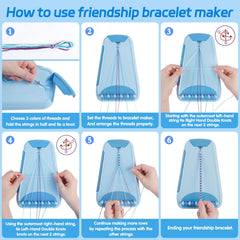 Maynacs non-slip pads keep the workspace steady during bracelet making.