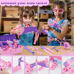 Maysida adjustable tool belt fits kids comfortably for portable DIY fun