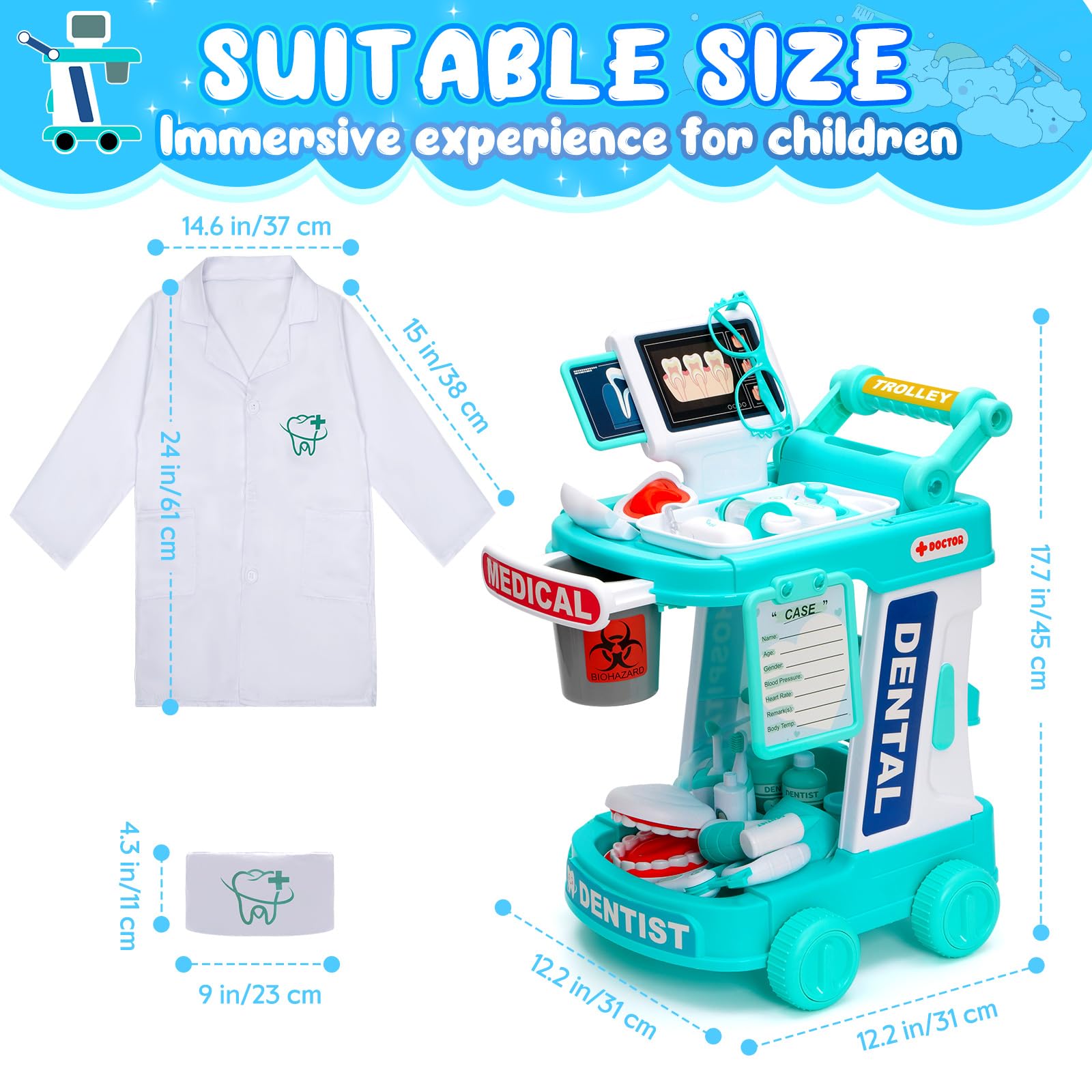 Maysida kids dentist kit inspires family checkups and healthy conversations.