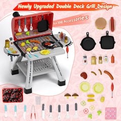 Maysida gift-ready kitchen playset for kids aged 3 to 7.