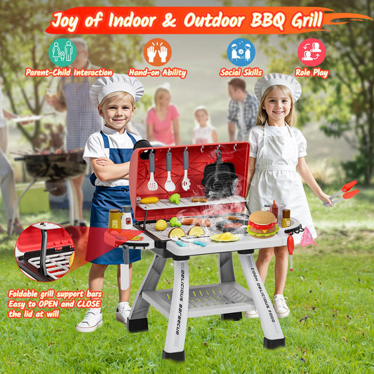 Maysida two-story kitchen playset enhances imaginative play.