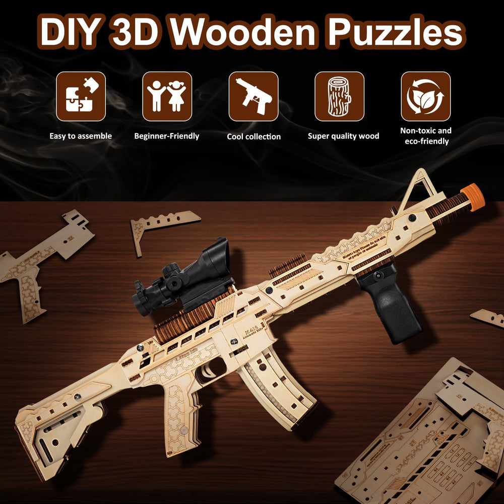 Solid wood construction and sanding pads provide smooth edges and precise fits.