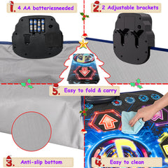 Maysida non-slip bottom helps keep play sessions stable and safe