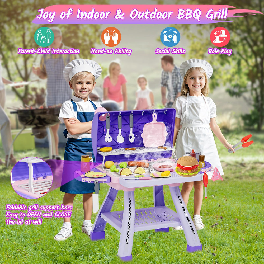 Maysida two-story structure enables spacious pretend cooking and role-play adventures.