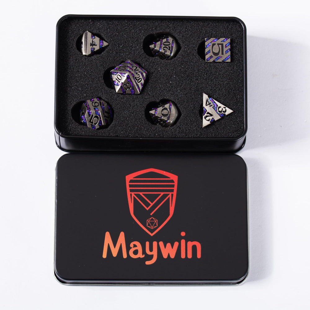 Maywin antique nickel purple tones provide premium aesthetics for fantasy sessions.