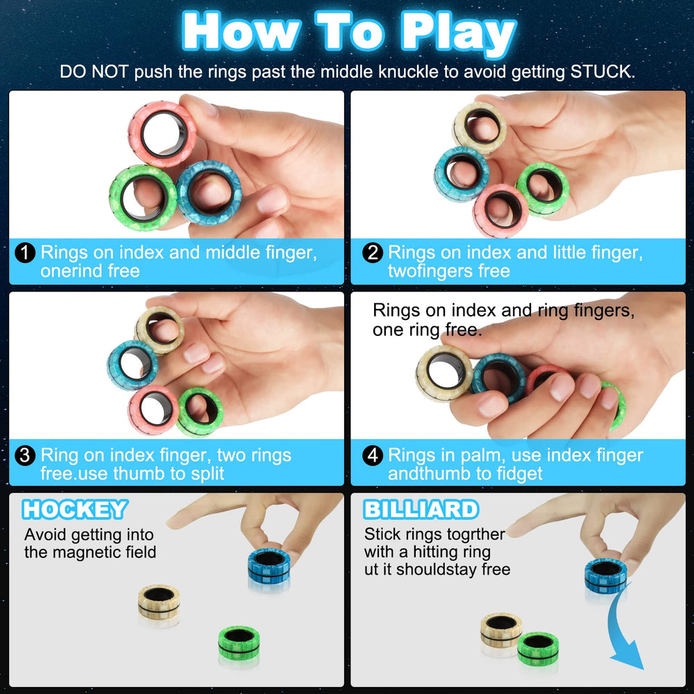 MBOUTrising pocket-sized fidget toy fits in pocket for on-the-go focus.