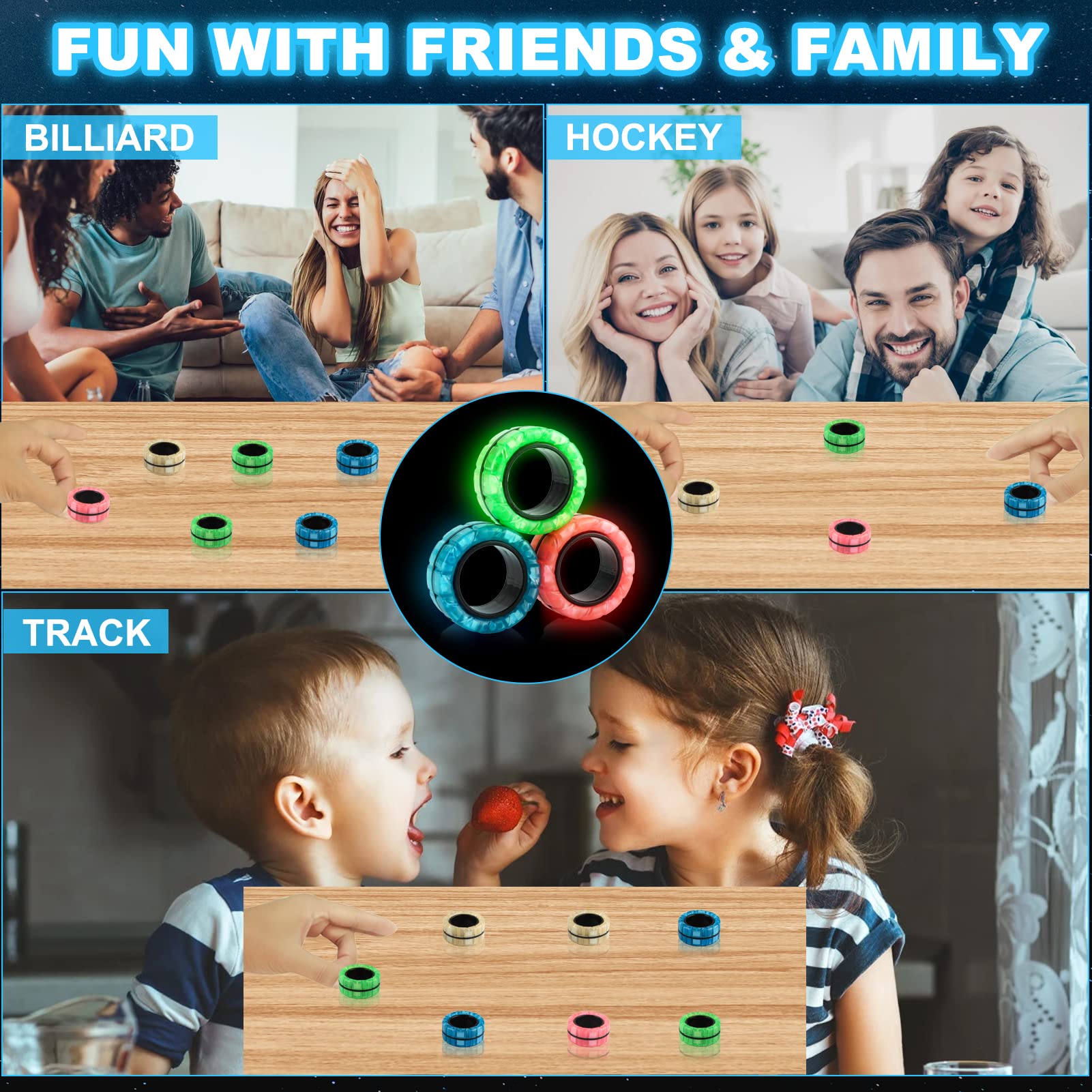 MBOUTrising sensory-stress-relief ring promotes calm creative play.