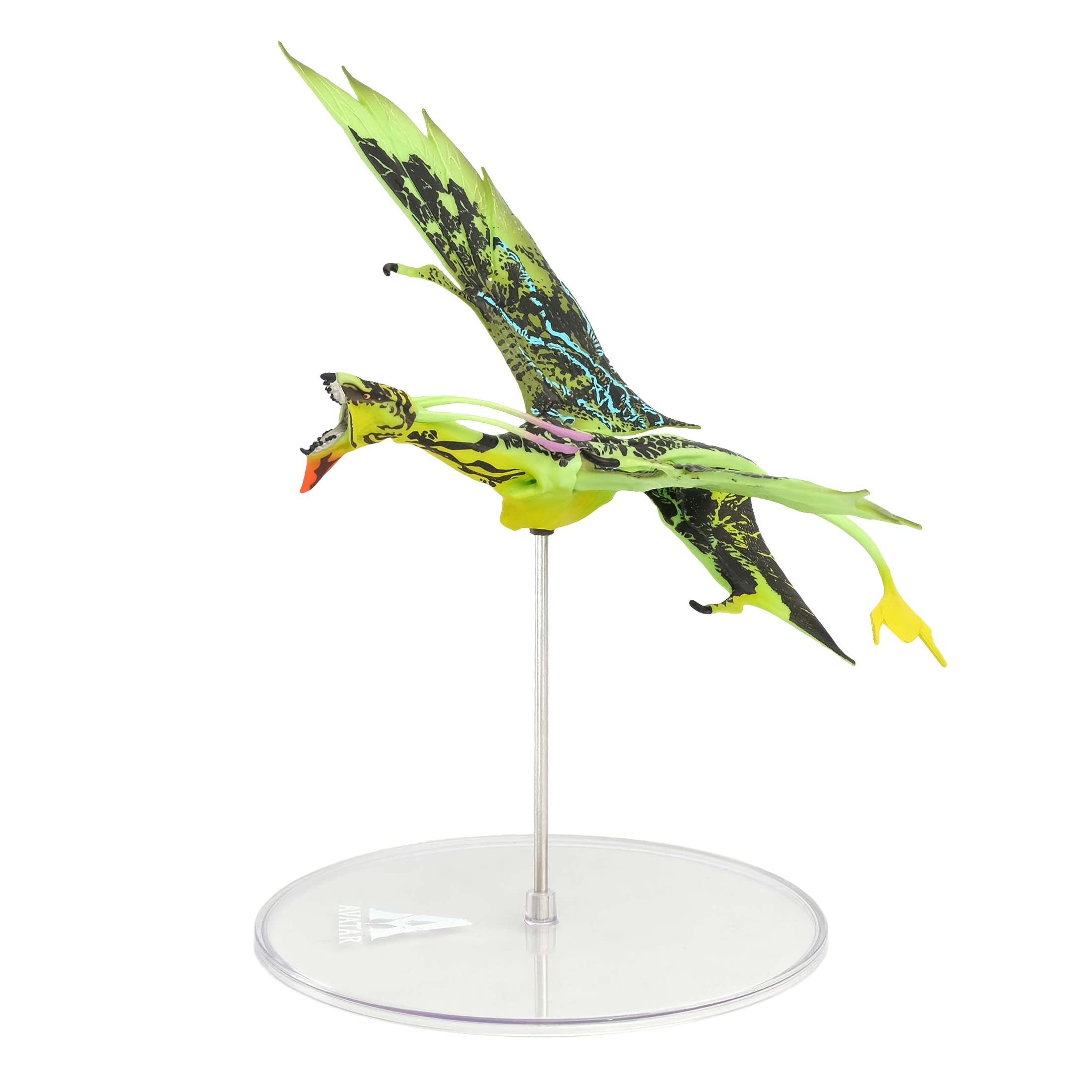 McFarlane Avatar Mountain Banshee green colorway bendable body for dynamic setups