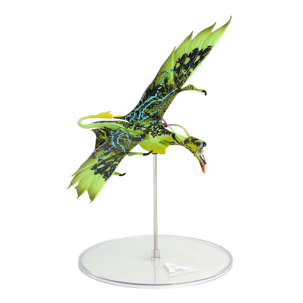 McFarlane Avatar World of Pandora green-yellow colorway stands out on shelves