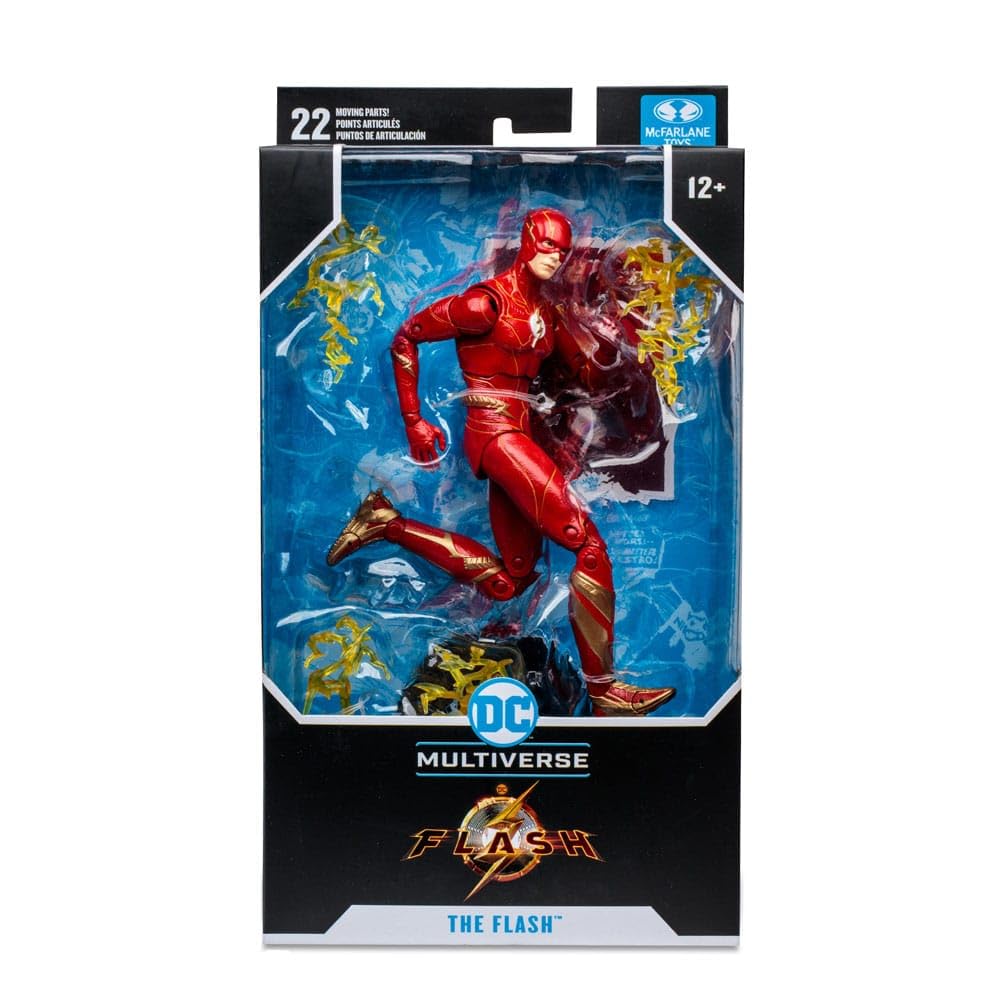McFarlane The Flash 7in figure detailed sculpt for premium display