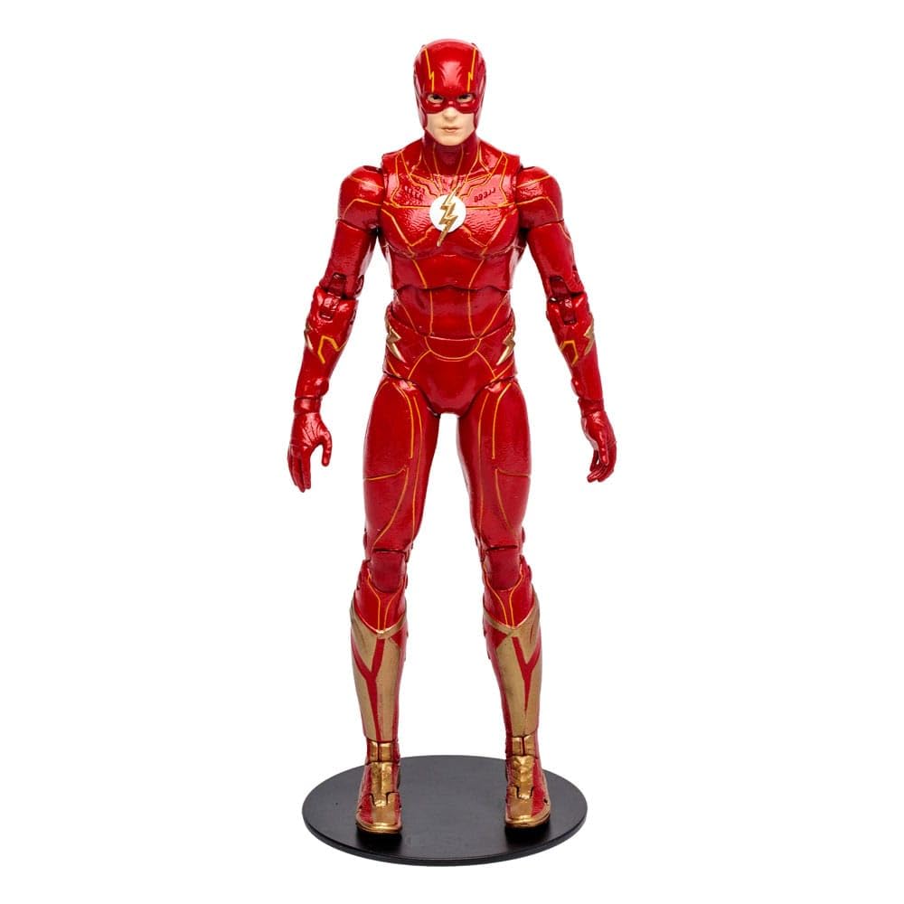 McFarlane The Flash 7in figure front view for dynamic display and posing