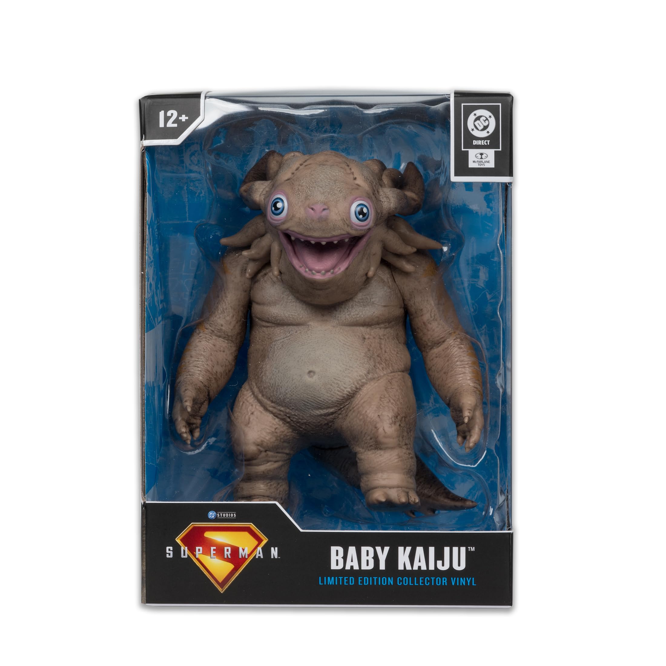 McFarlane Toys Baby Kaiju figure, unboxed moment ideal for gifting.