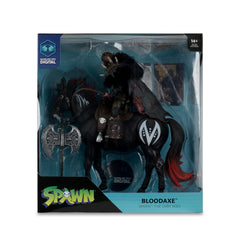McFarlane Toys Bloodaxe armor detail captures medieval realism.