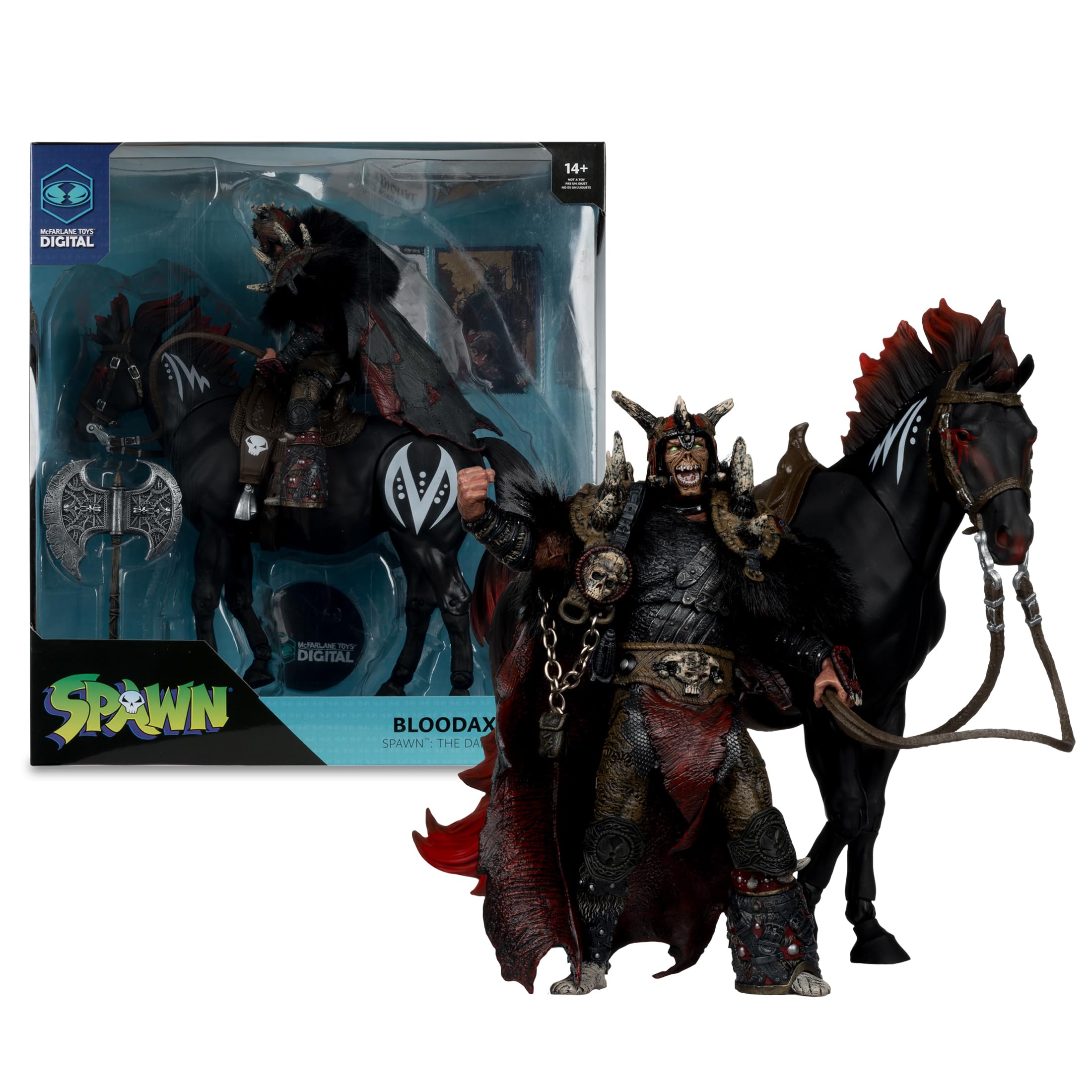 McFarlane Toys Bloodaxe digital collectible expands the set for fans.