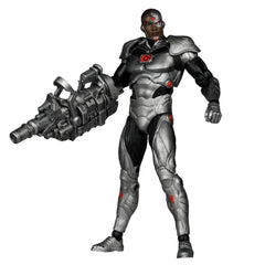 McFarlane Toys DC Multiverse Cyborg 7-inch figure front view for dynamic display.