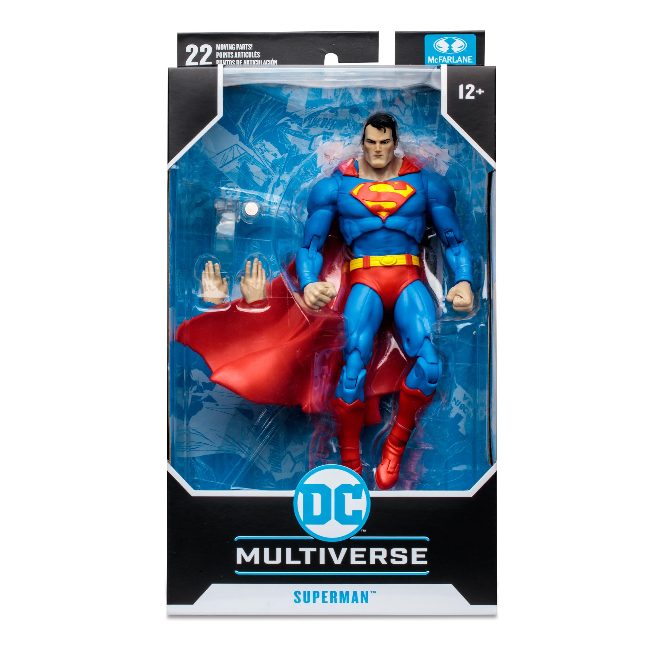 McFarlane biography card back provides collector context.