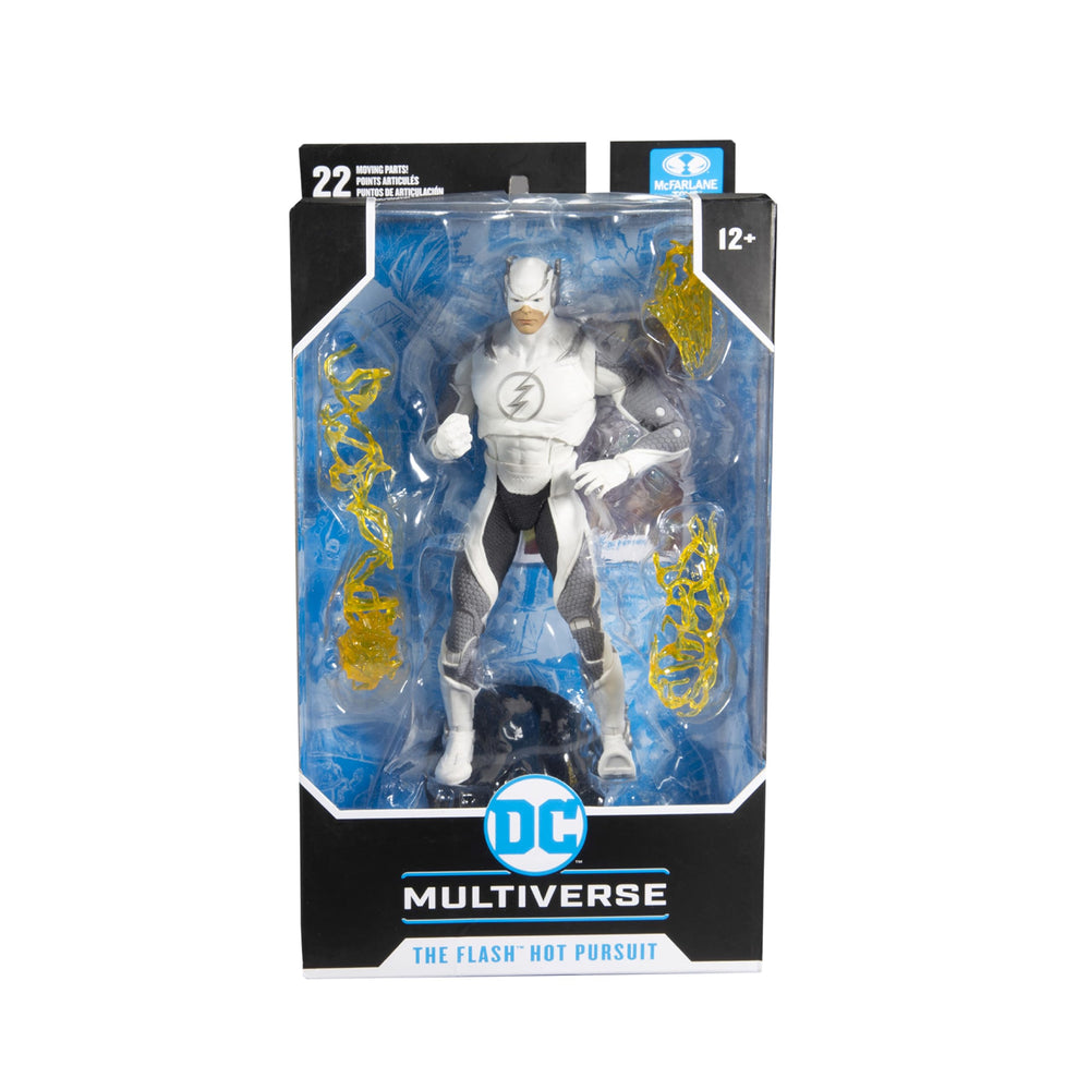 McFarlane Toys The Flash Hot Pursuit base provides stable display support.