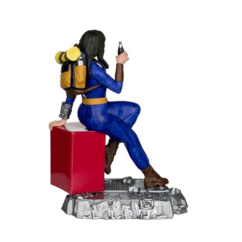 McFarlane Toys Fallout Lucy Season 2 backdrop enhances display storytelling