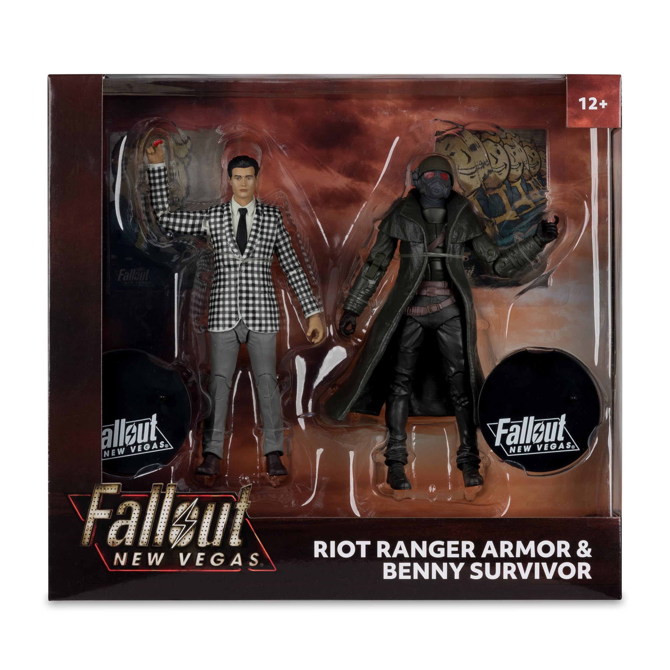 McFarlane Toys Fallout New Vegas poseable figures offer versatile posing options