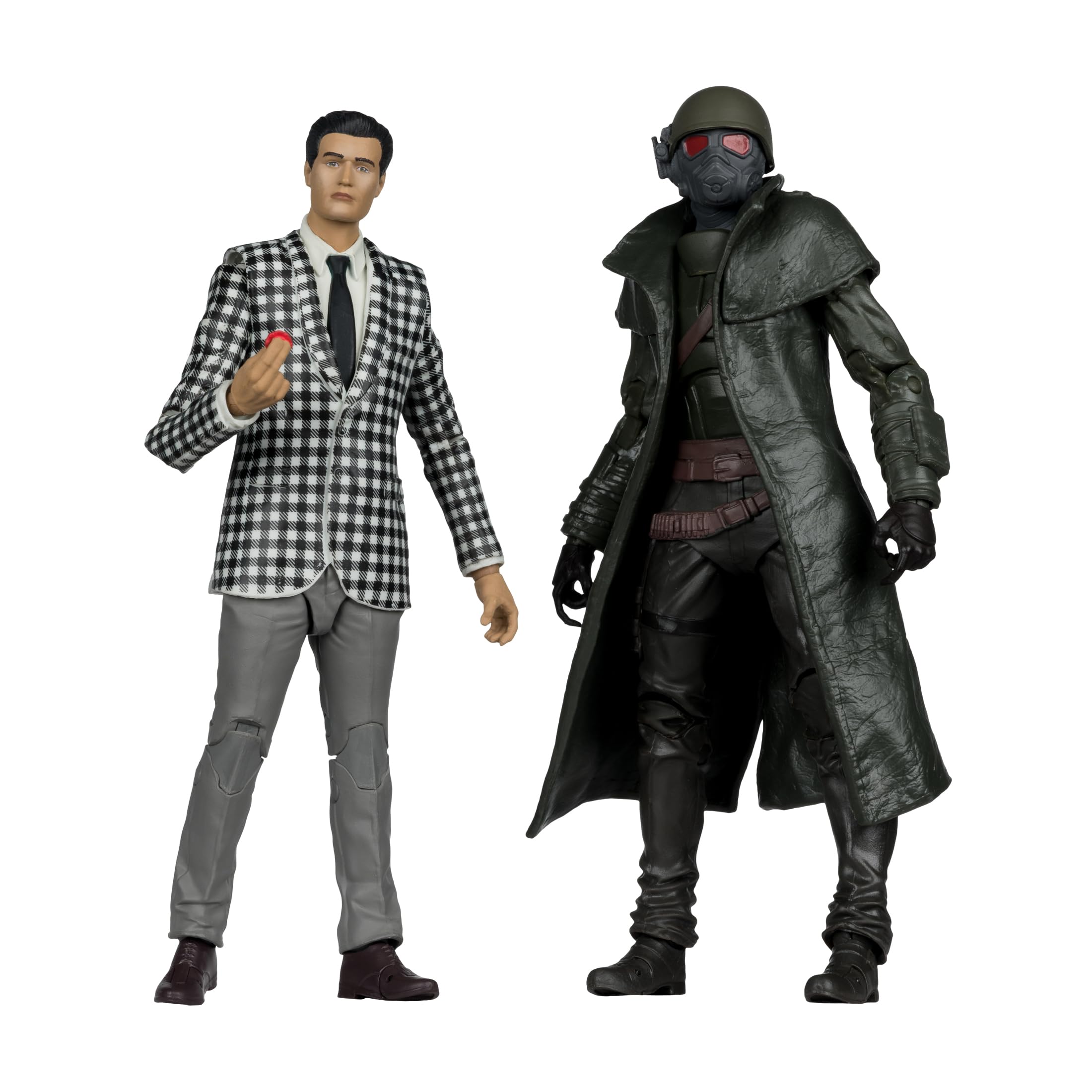 McFarlane Toys Fallout New Vegas Riot Ranger Armor figure with detailed sculpt for dynamic posing