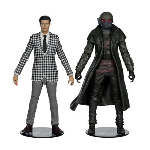 McFarlane Toys Fallout New Vegas seven inch figures ready for action poses and display